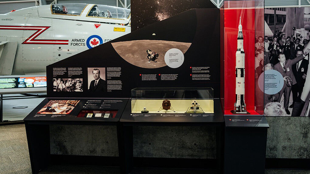 The cold war, exhibition view. Courtesy of Ingenium. The Canada Aviation and Space Museum 