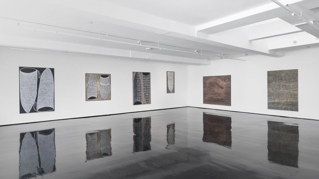 Daly river, exhibition view. Courtesy of Tolarno Galleries