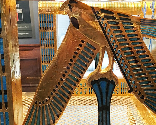 Recreating the Throne of Egyptian Queen Hetepheres. Courtesy of The Harvard Semitic Museum