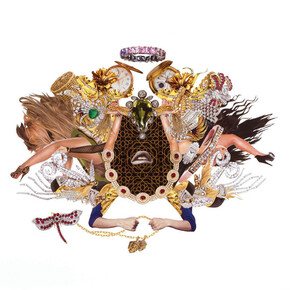 Rashaad Newsome, Saints and centers 1, 2014, collage, 22 x 30 in.