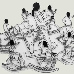 Everything is Bent. Courtesy of Victor Lope Arte Contemporaneo