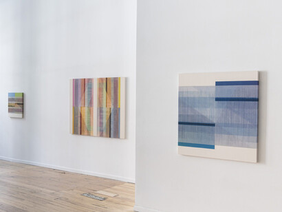 Myles Bennett, Unsubstantial territories, exhibition view. Courtesy of JDJ