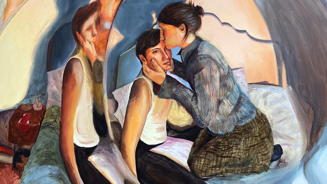 Amélie Peace, Fade into you, 2024. Courtesy of Fredericks & Freiser, NY