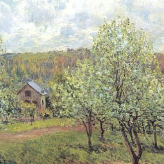 Alfred Sisley 
Printemps aux Environs de Paris