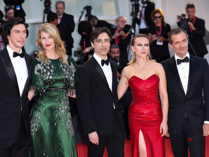Red Carpet, Marriage Story, Scarlett Johansson, Adam Driver, Laura Dern, David Heyman e Noah Baumbach