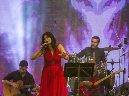 Soledad Villamil en el Chamamé Mujer, 2017, Corrientes, Argentina