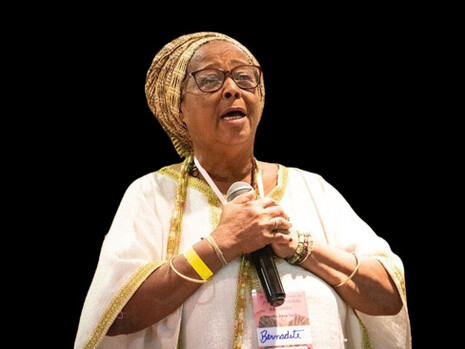 Bernadete Pacífico foi líder do Quilombo Pitanga dos Palmares na Bahia e ativista política no Brasil