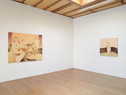 Tomoo Gokita, Naked, exhibition view. Courtesy of Blum Gallery