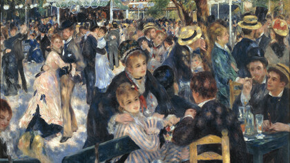 «Baile en el Moulin de la Galette» (1876), Pierre-Auguste Renoir