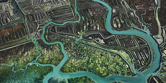 Edward Burtynsky, Salinas #3, Càdiz, Spain 2013
© Edward Burtynsky, courtesy Admira, Milan / Galerie Springer Berlin / Metivier Gallery, Toronto