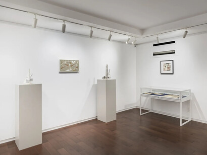 Esphyr Slobodkina, An unbound creativity, exhibition view. Courtesy of Rosenberg & Co.
