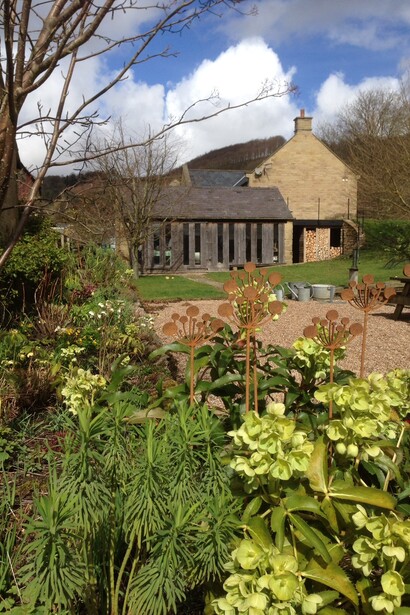 Section of The Sculpture Garden Eyam