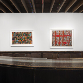 Winfred Rembert, Refuge, exhibition view. Courtesy of Fort Gansevoort
