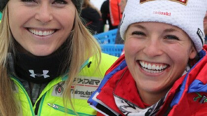 Lindsey Vonn e Lara Gut