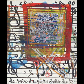 Isidore Isou. Courtesy of Centre Pompidou