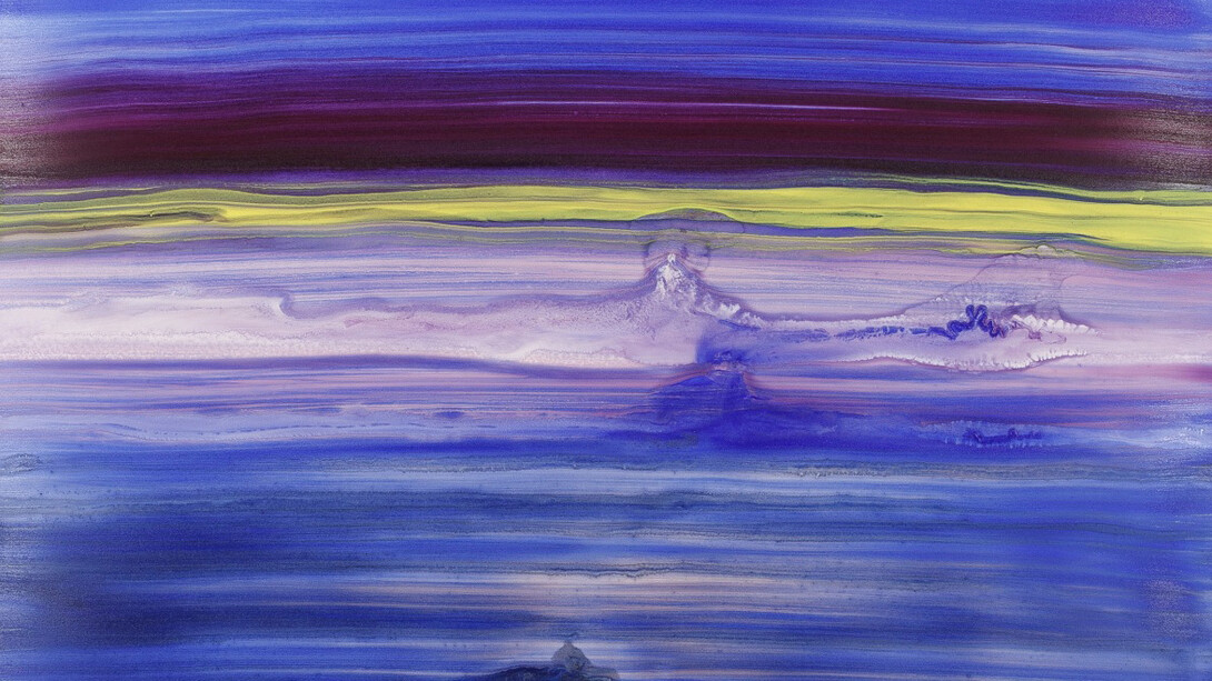 Sarah Trigg, Untitled (ultramarine 2), 2023. Courtesy of Gaa Gallery 