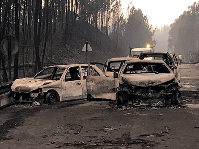 Efforts to alert the public to the deadly wildfires that have killed 64 people in Portugal