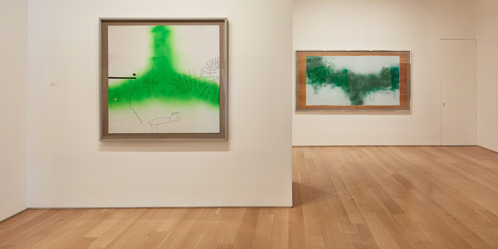 Victor Pasmore, Exhibition view. Courtesy of Marlborough Fine Art