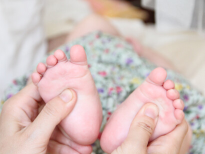 Riflessologia plantare in età pediatrica