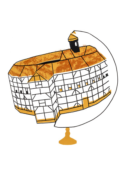 Lucie Sheridan, ‘The Globe’, ed.250, 42x30cm. 
Courtesy of Will's Art Warehouse 