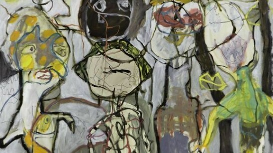 Dusty Boynton, Fractured, oil on linen, 58” x 72”, 2013