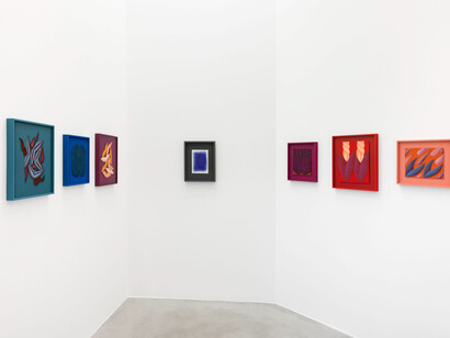 Corydon Cowansage, Separation anxiety, exhibition view. Courtesy of kaufmann repetto