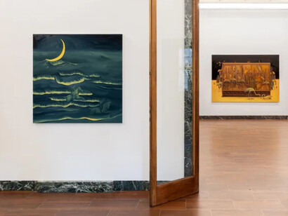 Dominique Fung, The trace of things, veduta della mostra. Cortesia di Galleria Massimo De Carlo