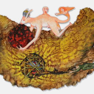 Jean-Claude Silbermann, Dame des grottes, mère des mères, 2025. Avec l’aimable autorisation de la Galerie Sator