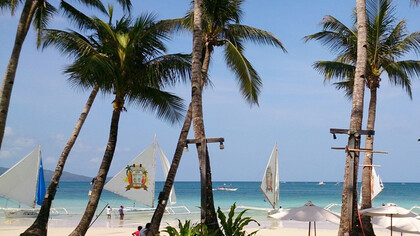 Boracay, White Beach Station 1. Fotografia Tatiana Sato 