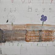 Patrick Graham, Gilboa iris (detail), 2025. Courtesy of Hillsboro Fine Art