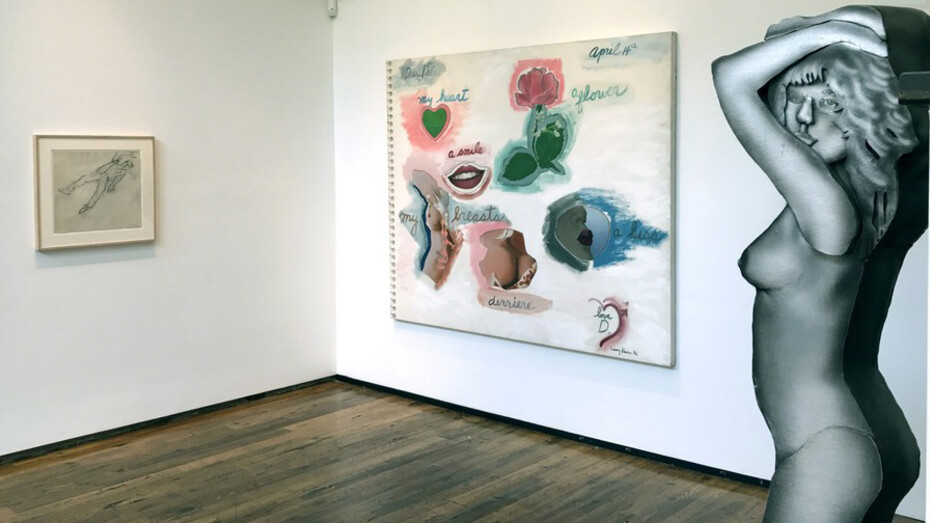 Larry Rivers, Exhibition view. Courtesy of Tibor de Nagy Gallery