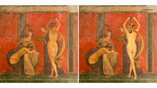 ErotiCAM Gabinetto Segreto II, Flagellated woman and Bacchante, Claudia Feyerl