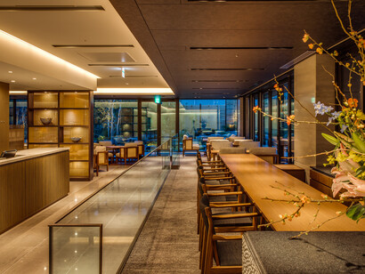 Hotel Okura Kyoto Okazaki Bettei lounge and bar © Hotel Okura Kyoto Okazaki Bettei