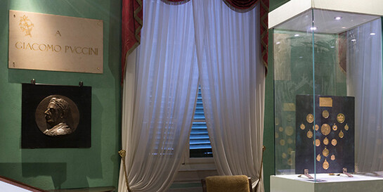Hall of triumphs. Courtesy of Puccini Museum