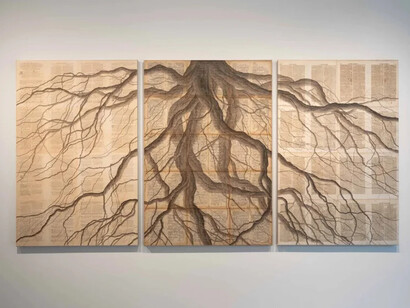Tommaso Spazzini Villa, The time that's left, exhibition view. Courtesy of TOTAH
