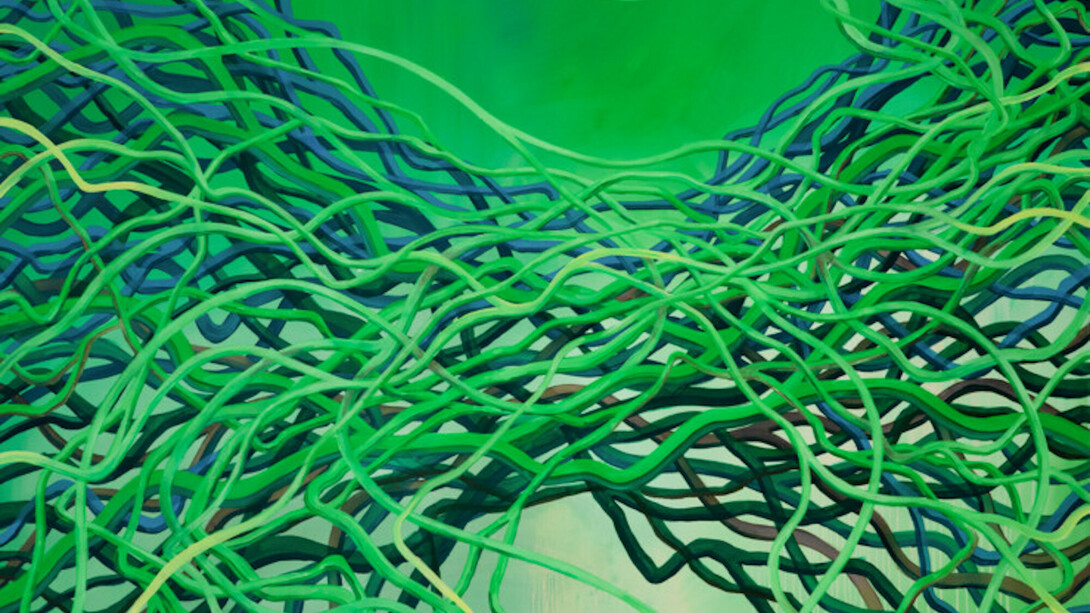 Julien Grudzinski. Energy flow. Courtesy of Wide Painting