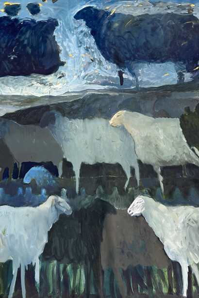 Hugo Winder-Lind, Convene with the wilderness inside the animals (detail). Courtesy of Isabel Sullivan Gallery