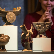 100 ideen von glück. Kunstschätze aus Korea, ausstellungsansicht. Mit freundlicher genehmigung des Residenzschlosses