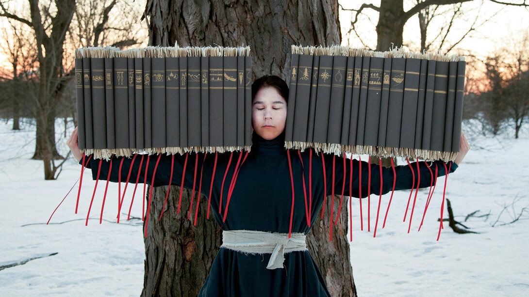 Meryl McMaster. Courtesy of Montreal Museum of Fine Arts