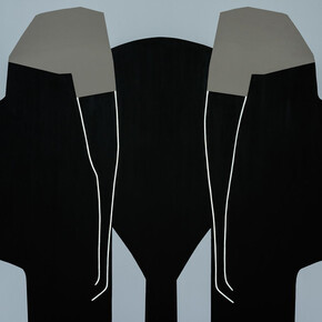 Yannis Kondaratos, Untitled,  2012-2013, Oil on canvas,   210 x 245 cm