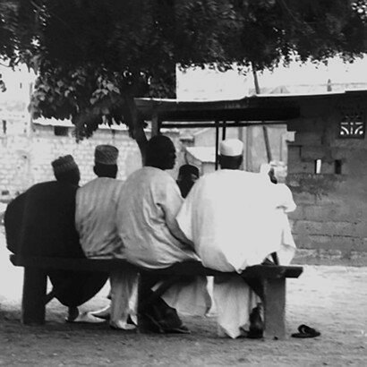 Senegalese men, typical day © Alma Reyes