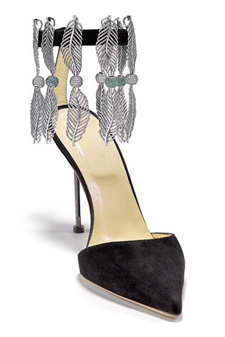 Modelo de otoño de los zapatos joya de Pandora by Eduardo Ruiz