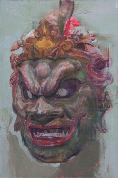 Elena Burykina, Dragon king, 2024. Courtesy of Abend Gallery