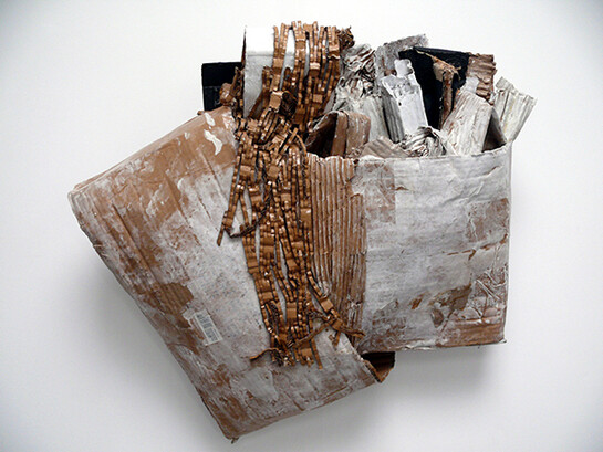Valerie Telesca, Packet White, 45 x 50 cm