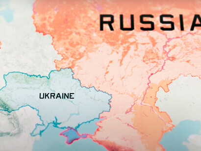 Russia's expansion: the video further hyphenates an already prevalent narrative of Ukraine’s invasion by Russia in its ‘imperial style’ expansion