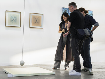 Enter Art Fair, past edition, exhibition view. Courtesy of Enter Art Fair 