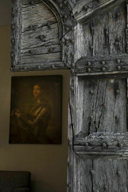 Dark corner of a villa