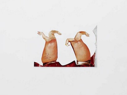 Rckay Rax, hoi polloi, mixed media on paper, 417 x 586 mm, Photography Adam Laycock