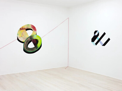 Matt Rich, P&!nting, exhibition view. Courtesy of Halsey McKay Gallery 