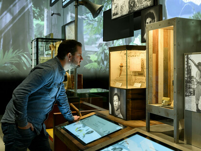 The former dutch colonies from WWII to independence, exhibition view. Courtesy of Verzets Resistance Museum